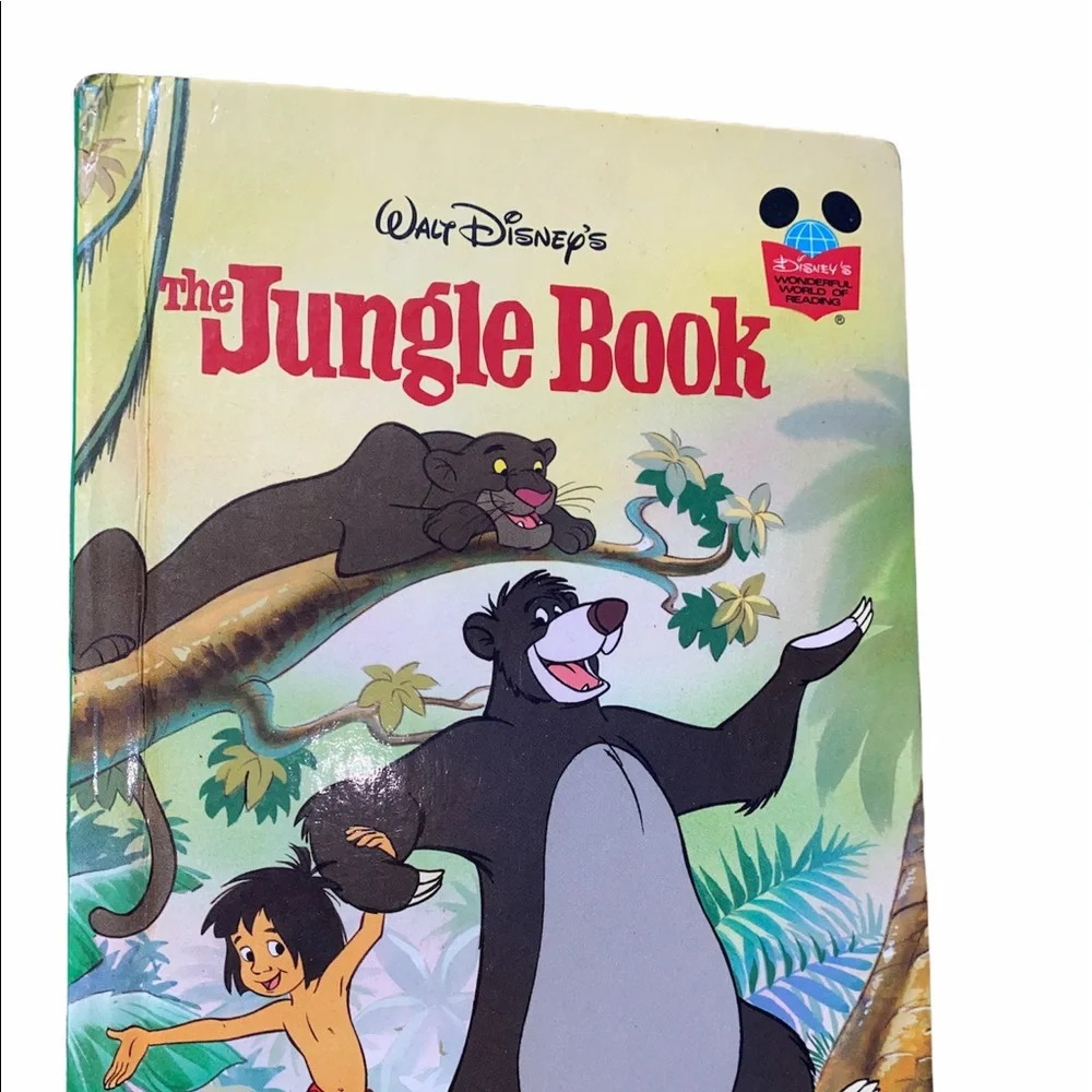 Walt Disney jungle book 1993 hardback